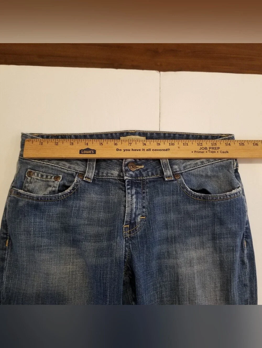Buckle BKE Culture Boot Cut Jeans Women's 29 Low Rise Stretch Blue Denim 29x31.5